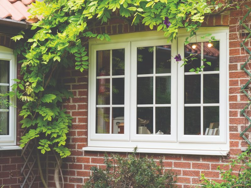 White Casement Windows