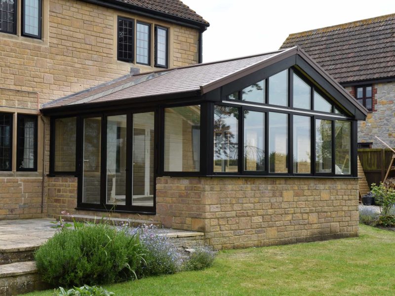Tiled conservatory roofs