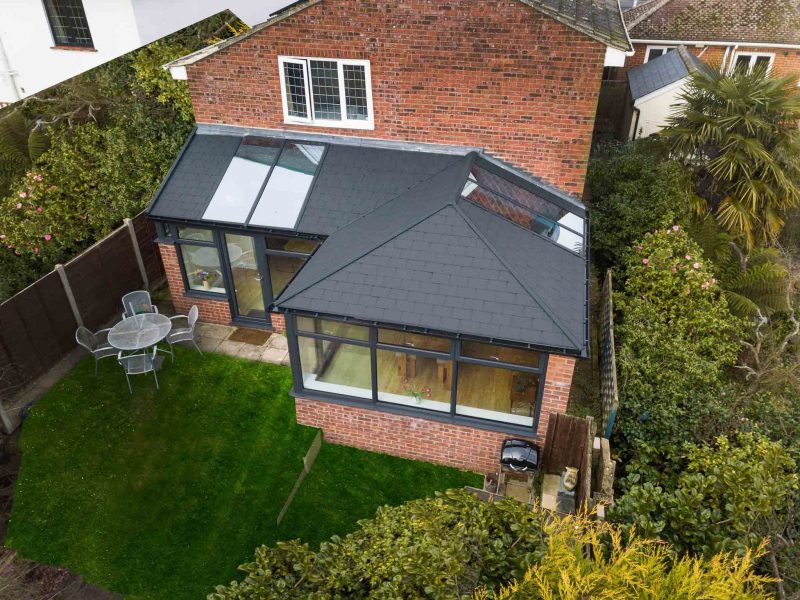 Tiled conservatory roofs