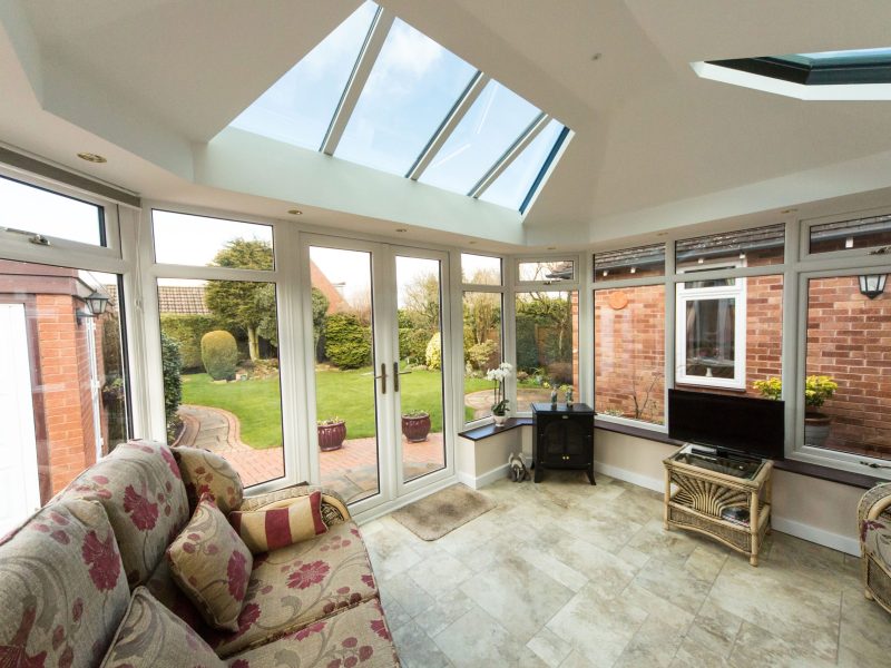 Tiled conservatory roofs
