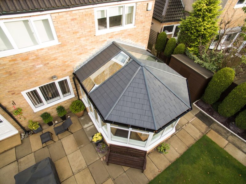 Tiled conservatory roofs