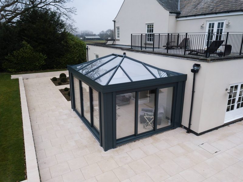 Glass roof