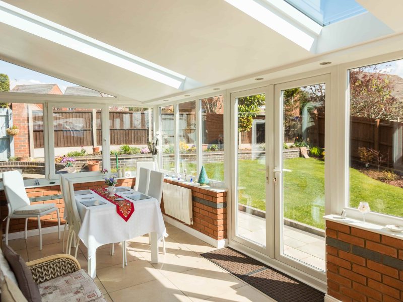 Tiled conservatory roofs