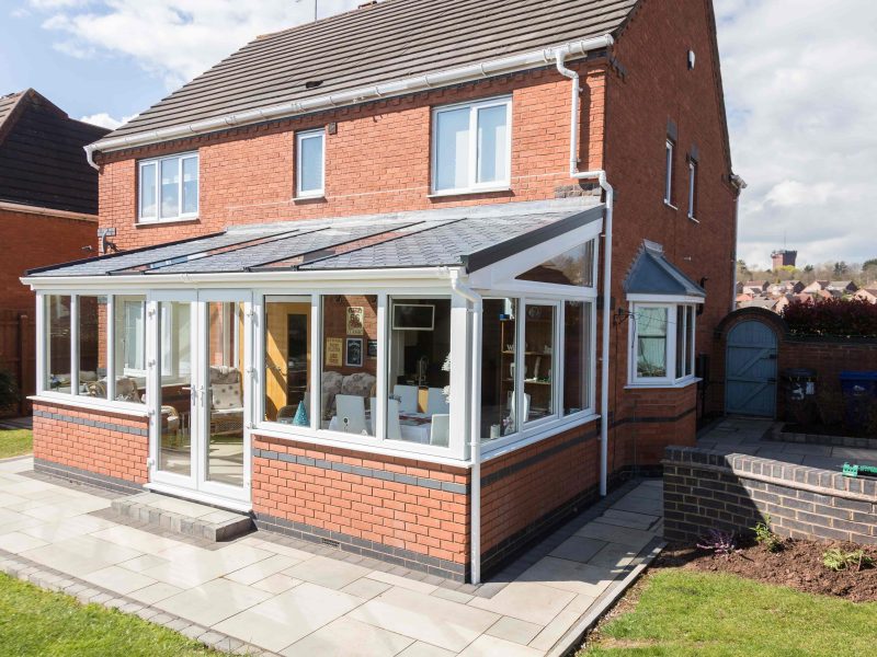 Tiled conservatory roofs