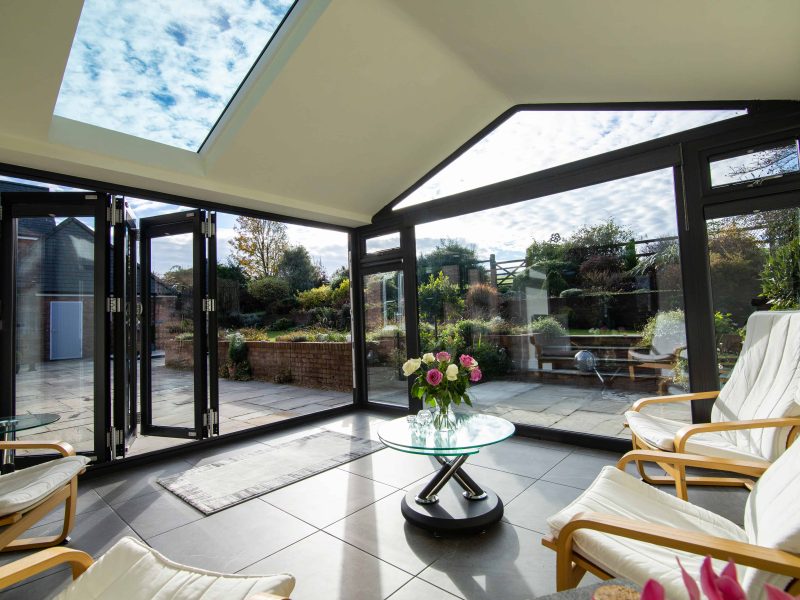 Tiled conservatory roofs