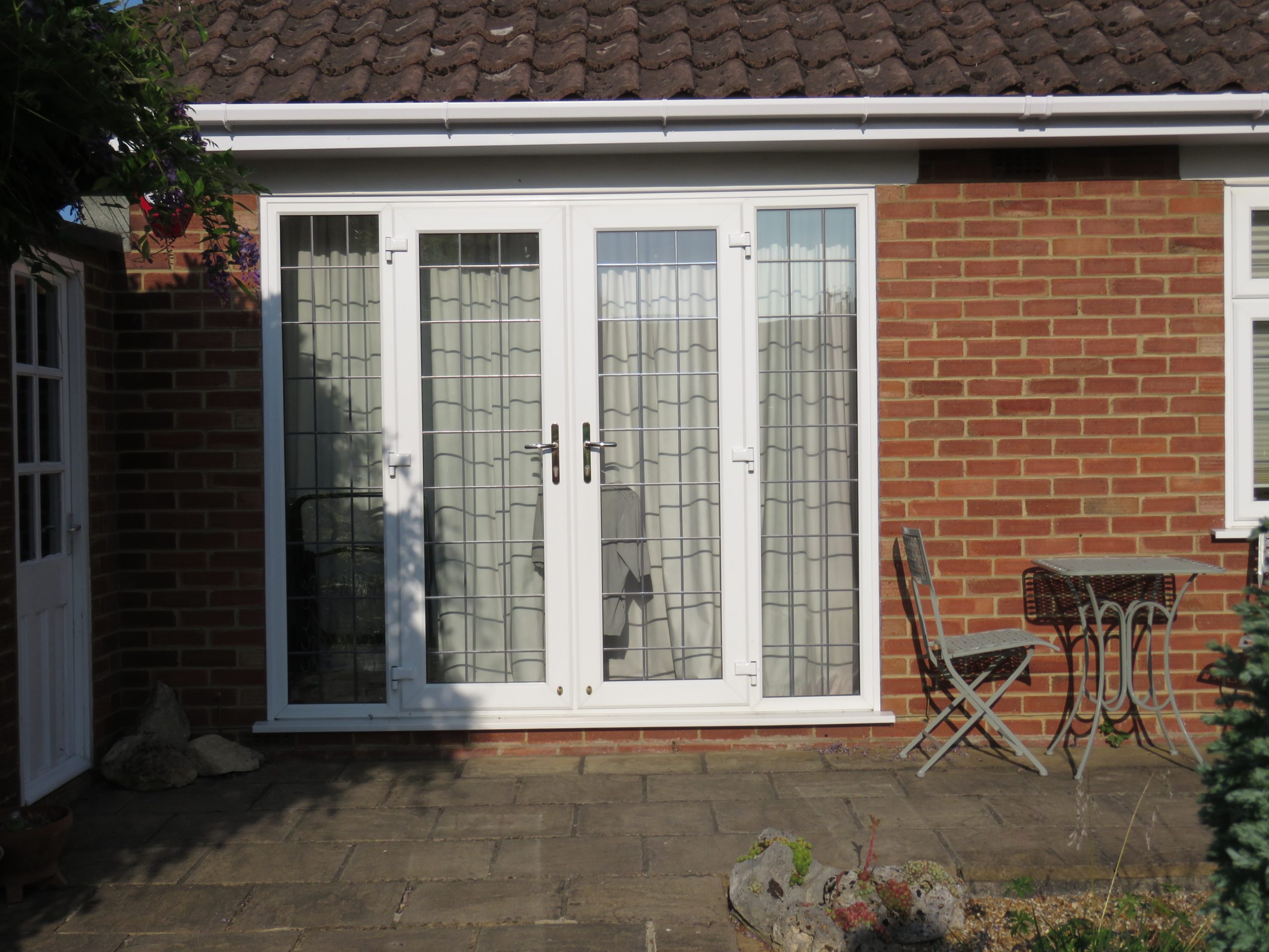 Energy efficient French doors with double and triple glazing