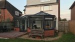 P-SHAPED CONSERVATORY & LIVINROOF