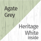 Agate Grey & Heritage White