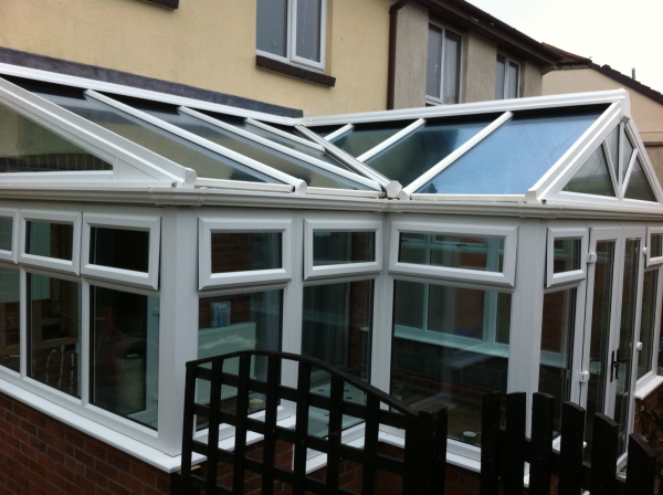 P-shaped conservatory from Realistic Home Improvements